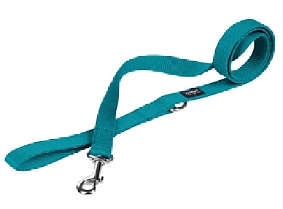 CHABA Smycz taśma gładka 10mm/130cm morska