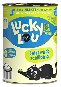 Lucky Lou Lifestage Adult Wołowina i owady puszka 400g