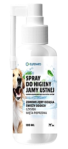 Eurowet Spray do higieny jamy ustnej dla psów i kotów 100ml