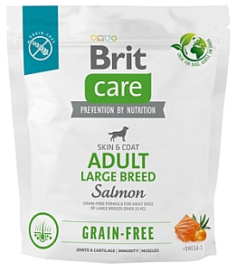 Brit Care Grain Free Adult Large Breed Salmon 1kg