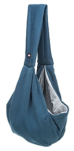 Trixie Nosidło przednie Soft do transportu zwierząt niebieski-jasnoszary