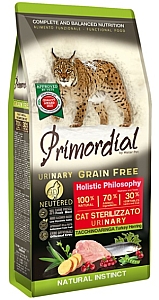 Primordial Cat Grain Free Urinary Turkey & Herring 400g