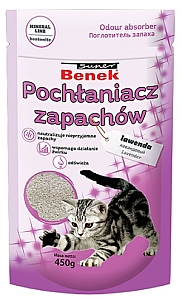Super Benek Pochłaniacz zapachów lawenda - worek 0,45kg
