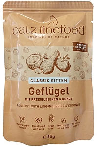 Catz Finefood Classic Kitten N.03 Drób saszetka 85g