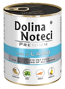 Dolina Noteci Premium Pies Jagnięcina puszka 800g