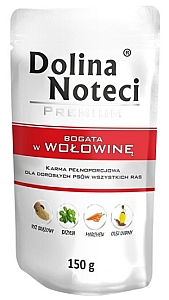 Dolina Noteci Premium Pies Wołowina saszetka 150g