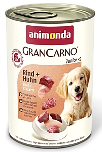Animonda GranCarno Original Junior Rind Huhn Wołowina + Kurczak puszka 400g