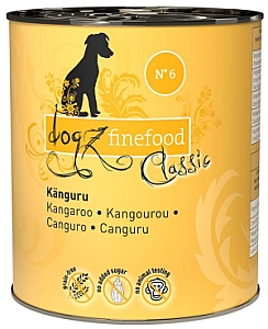 Dogz Finefood Classic N.06 Kangur puszka 800g