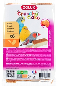 Zolux Crunchy Cake miód 6szt
