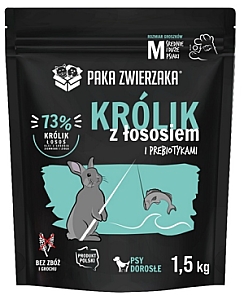 Paka Zwierzaka Seventh Heaven Królik z łososiem M 1,5kg