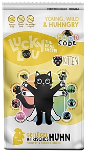 Lucky Lou Food Code Lifestage Kitten Drób & Kurczak 340g