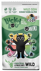 Lucky Lou Food Code Lifestage Senior Drób & Dziczyzna 340g