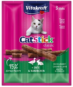 Vitakraft Cat Stick Classic Kaczka i Królik 18g [18200]