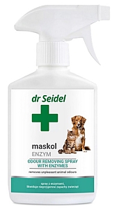 Dr Seidel Maskol Enzym - Płyn maskujący zapach moczu zwierząt - spray 300ml