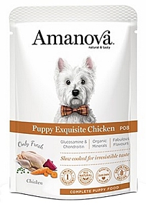 Amanova Dog Puppy Exquisite Chicken - kurczak saszetka 100g [P08]