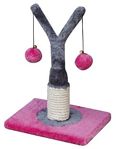 Yarro Drapak Mini Drzewko różowo-szary 18x18x32cm [Y1140]