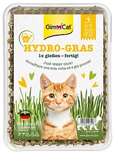 Gimpet Hydro-Gras - Trawa z hydrogranulkami dla kota - pojemnik 150g