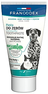 Francodex Pasta do zębów dla psa i kota 70g