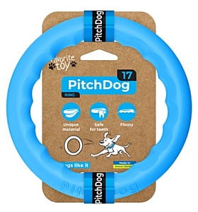 Collar PitchDog17 Pierścień do aportowania 17cm niebieski