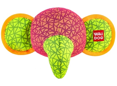 Collar WauDog Fun Słoń 20x14cm różowy