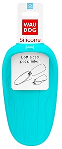 Collar WauDog Silicone Dysza do picia - końcówka 165x90mm niebieska