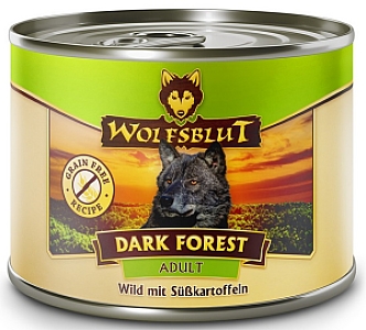 Wolfsblut Dog Dark Forest - dziczyzna i bataty puszka 200g