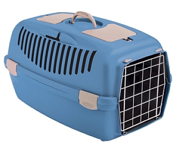 Stefanplast Transporter Gulliver 2 metalowe drzwi niebieski [99802]