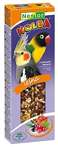 Nestor Kolba Papuga średnia owoce leśne 2szt