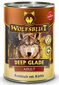 Wolfsblut Dog Deep Glade - jeleń i bawół puszka 395g