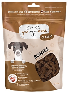 Yummeez bezzbożowe Kosteczki Dziczyzna 175g