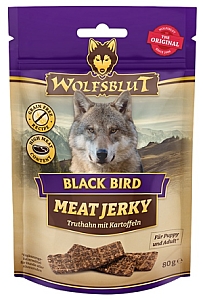 Wolfsblut Dog Meat Jerky Black Bird 80g