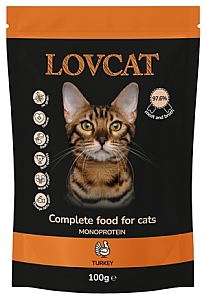 Lovcat Pure Turkey saszetka 100g