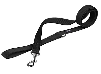 CHABA Smycz taśma - 30mm czarna