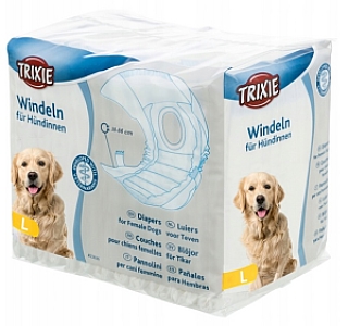 Trixie Pieluchy/Majtki dla suki 12szt/op L  [23635]