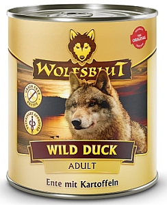 Wolfsblut Dog Wild Duck - kaczka i ziemniaki puszka 800g