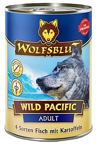 Wolfsblut Dog Wild Pacific - ryby i ziemniaki puszka 395g