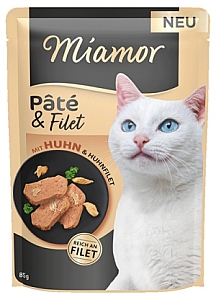 Miamor Pate & Filet Kurczak saszetka 85g