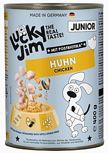 Lucky Jim Classic Junior Kurczak puszka 400g