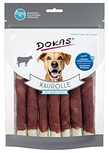 Dokas Pies Rolki z wołowiną 190g