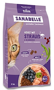 Sanabelle Adult Strauss - ze strusiem 2kg