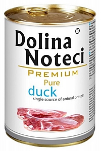 Dolina Noteci Premium Pies Pure Kaczka puszka 400g