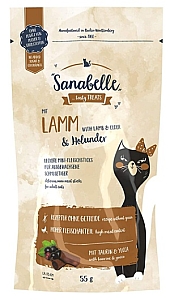 Sanabelle Snack Jagnięcina & Czarny bez 55g