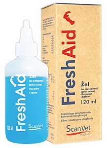 ScanVet Fresh Aid 120ml - pielęgnacja jamy ustnej psa i kota