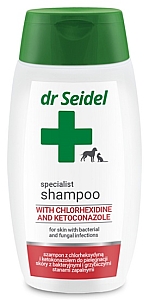 Dr Seidel Szampon z chlorheksydyną i ketokonazolem 220ml