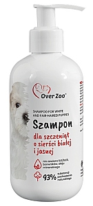 Over Zoo Szampon dla szczeniąt o jasnej/białej sierści 250ml