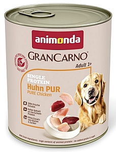 Animonda GranCarno Single Protein Kurczak puszka 800g