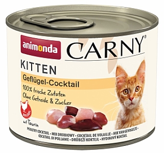 Animonda Carny Kitten Koktajl drobiowy puszka 200g