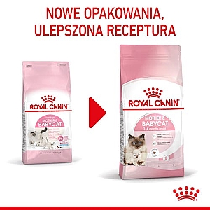 Royal Canin Mother&Babycat karma sucha dla kotek w okresie ciąży, laktacji i kociąt od 1 do 4 miesiąca 400g