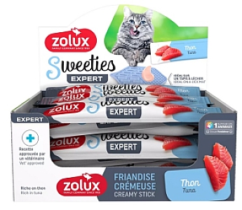 Zolux Sweeties Kremowy przysmak dla kota - tuńczyk 14g
