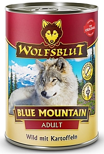 Wolfsblut Dog Blue Mountain - dziczyzna i ziemniaki puszka 395g